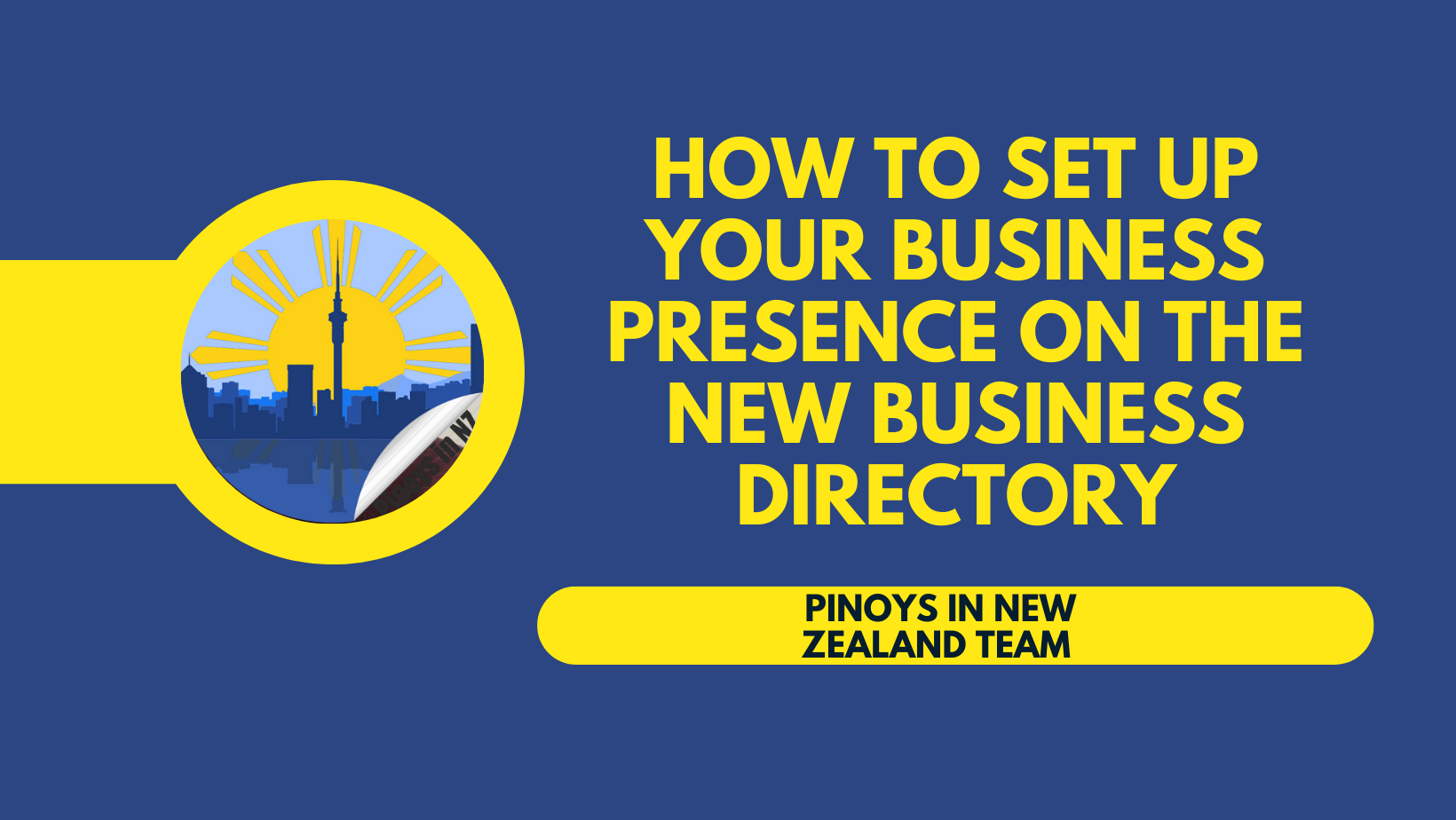 How to Set Up Your Business Presence on the New Business Directory