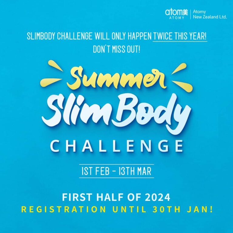 Start the Year Right – Join the Atomy Slim Body Challenge and Win!