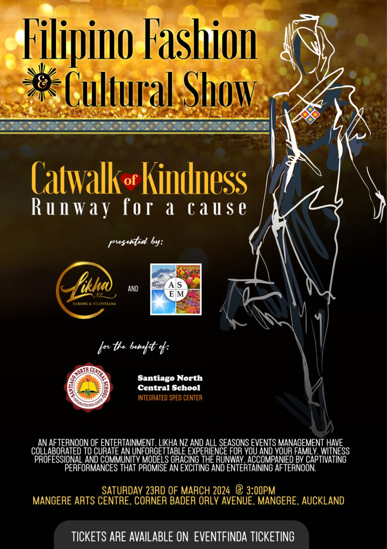 Celebrating Filipino Fashion and Empowering Education: Join us at the Fashion Show with Purpose!