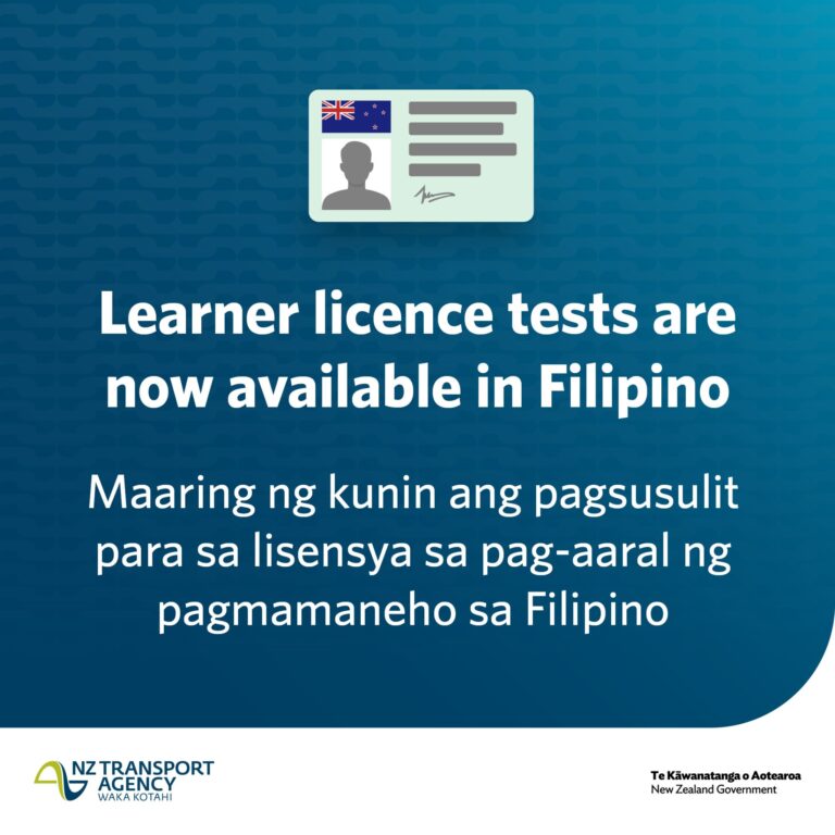 Learner Licence Test sa Filipino!