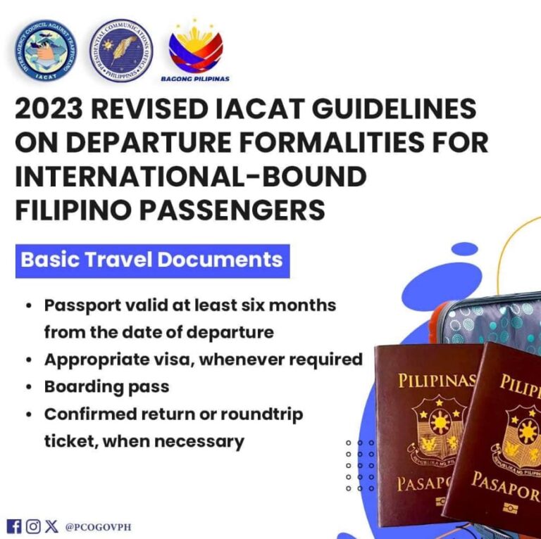 FREE International travel cover? and the PHILIPPINE & NZ Entry Requirements!