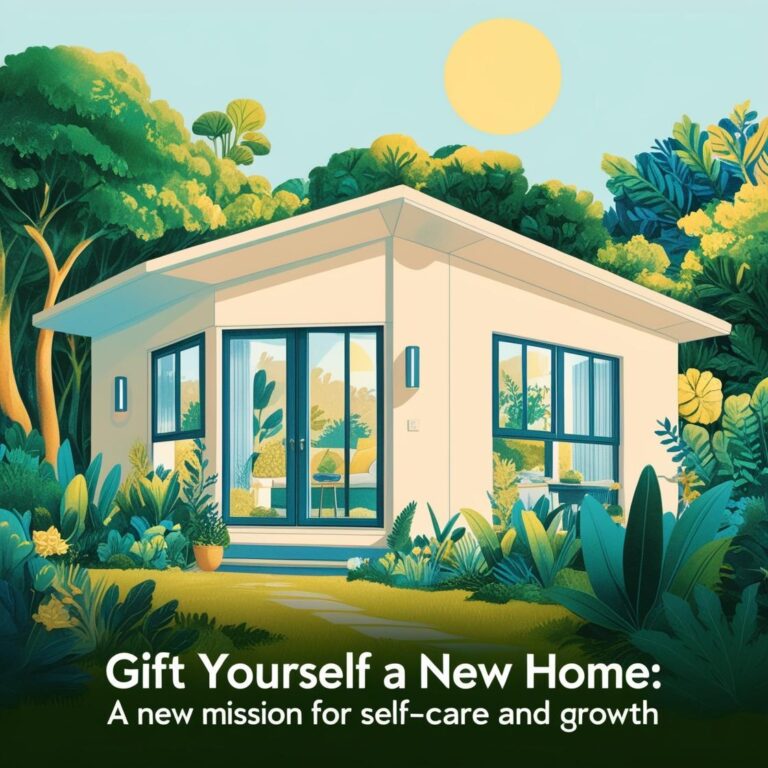 Gift Yourself a New Home: A New Mission for Self-Care and Growth