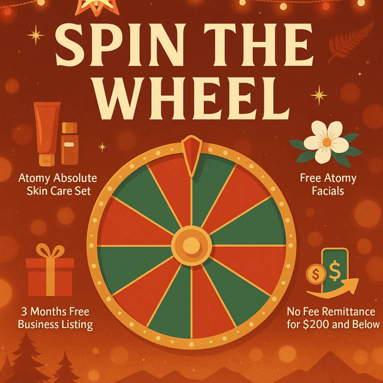 Spin the Wheel: The Tradition That Reminds Filipinos in NZ They Are Never Alone
