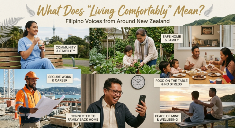 What Does “Living Comfortably” Mean? Filipino Voices from Around New Zealand